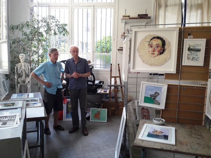 Atelier d'arts plastiques et de gravure - 2018 (1) - Agrandir l'image, .JPG 305Ko (fenêtre modale)